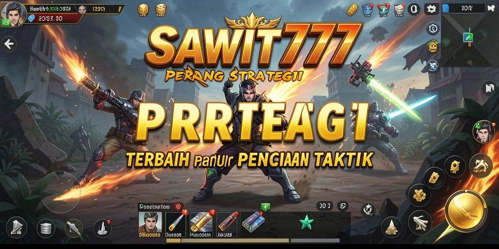 Tampilan gameplay menegangkan dari SAWIT777 dengan strategi cerdas.