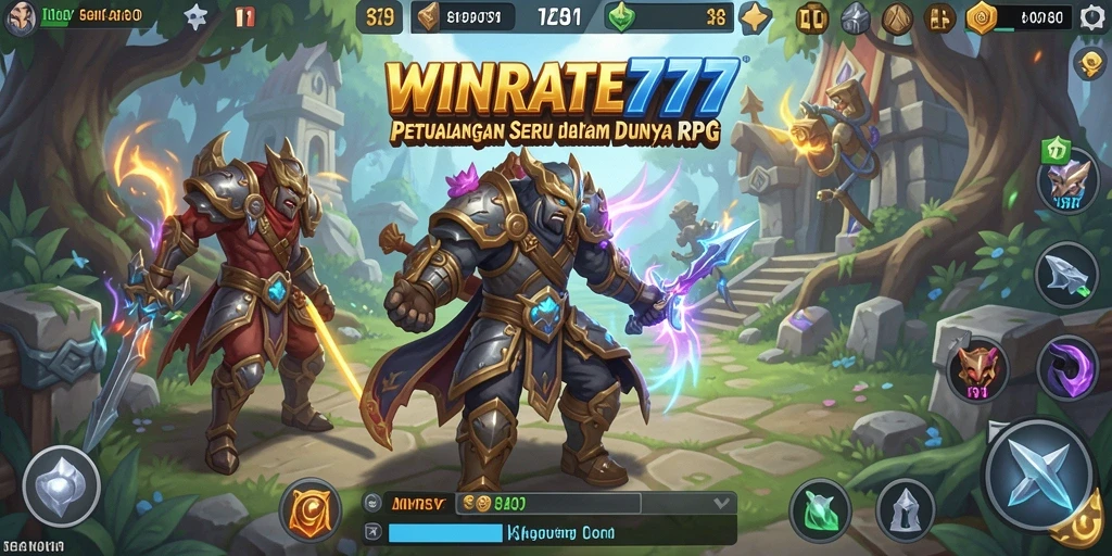 Tampilan gameplay RPG yang seru dan penuh petualangan.
